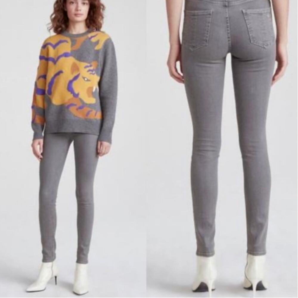 RAG & BONE High Rise Skinny Store Exclusive Grey 27